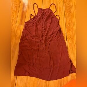 Comfortably Stylish Burgundy Cami with Delicate Straps